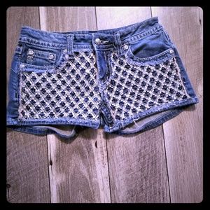 Miss Me shorts (great condition)